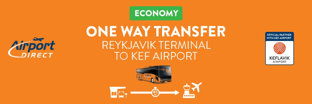 Airport Direct Economy - Reykjavik Terminal to Keflavik Airport